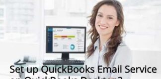 How to Setup Quickbooks Email Service on Quickbooks Desktop?