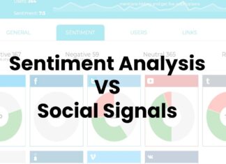 Sentiment Analysis VS Social Signals