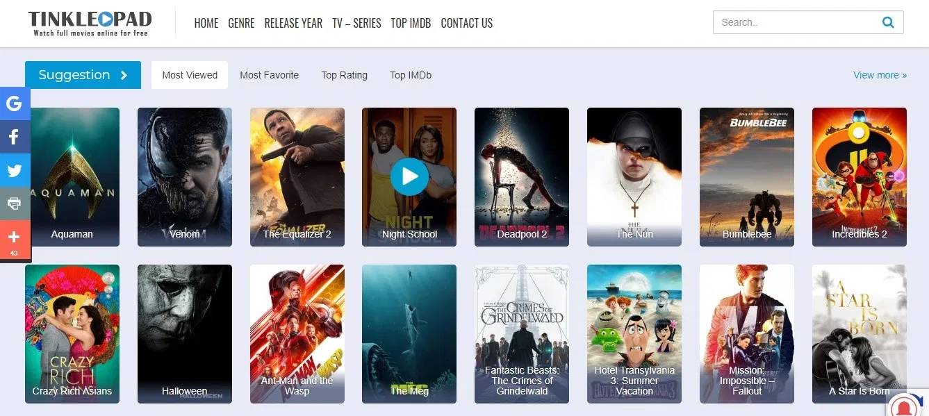 Best Alternatives to Putlocker 2020