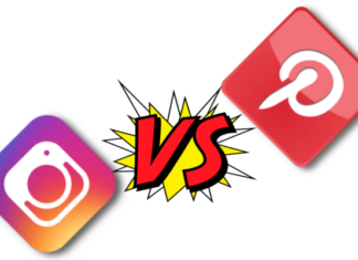 Comparison of Instagram and Pinterest