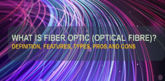 What is Fiber Optic [Optical Fiber]? – Definition, Features, Types, Pros and Cons