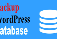 How to Backup Your Database