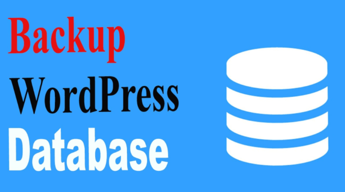 How to Backup Your Database